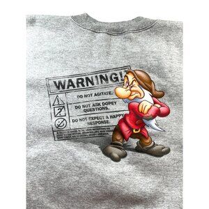Disney- Woman Vintage Snow White ‘Grumpy’ Crewneck Sweatshirt - Size- M